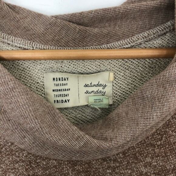 Anthro Saturday Sunday Chatham Sweatshirt Dress Size Small - Picture 10 of 11